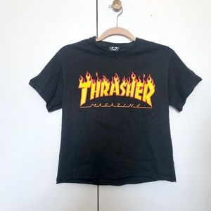 Cropped Thrasher T-Shirt